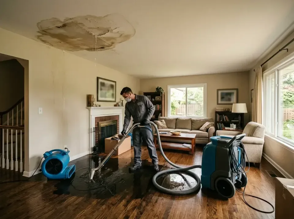 attic-pipe-burst-ceiling-drip-008 — frequently asked questions, Water Damage Restoration & Carpet Care in West View, PA